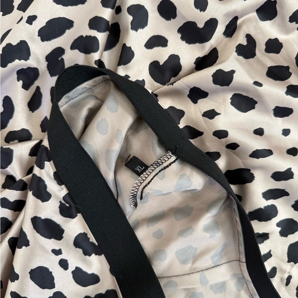 Brand New Brown and Black Leopard Print Midi Skirt Women’s Size XL - Picture 5 of 5